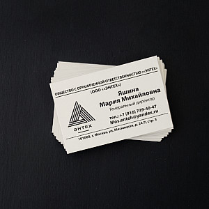 Наше портфолио - Дизайн визитки для ООО "ЭНТЕХ" Наше портфолио - Дизайн визитки для ООО "ЭНТЕХ"