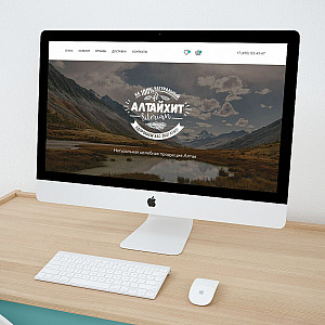 Наше портфолио - Создание сайта для компании по производству натуральной продукции "Алтайхит" Наше портфолио - Создание сайта для компании по производству натуральной продукции "Алтайхит"