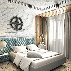 Наше портфолио - 3D визуализация гостиницы "Loft" Наше портфолио - 3D визуализация гостиницы "Loft"